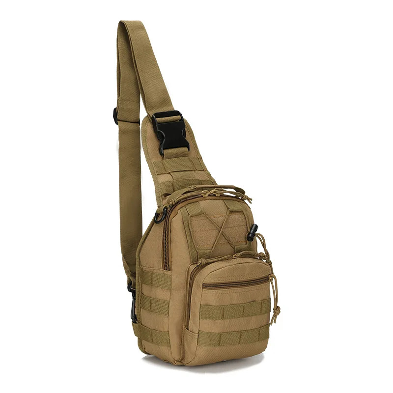 多機能戦術スリングバックパックハイキングスポーツモールキャン - Fishing Backpack のレビューと価格