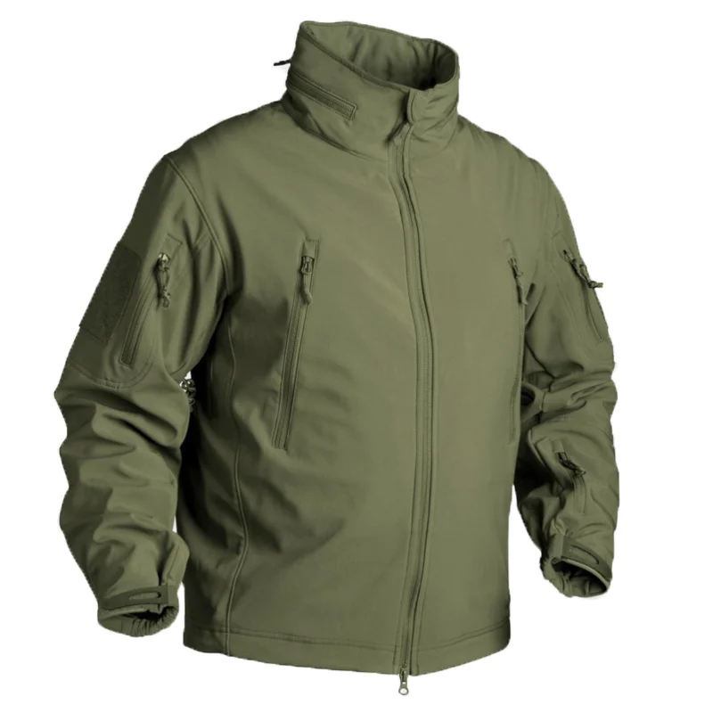 冬秋の戦術的なジャケットスーツ男性軍ソフトシェル戦術的な防水 - Fishing Jacket Waterproof のレビューと価格